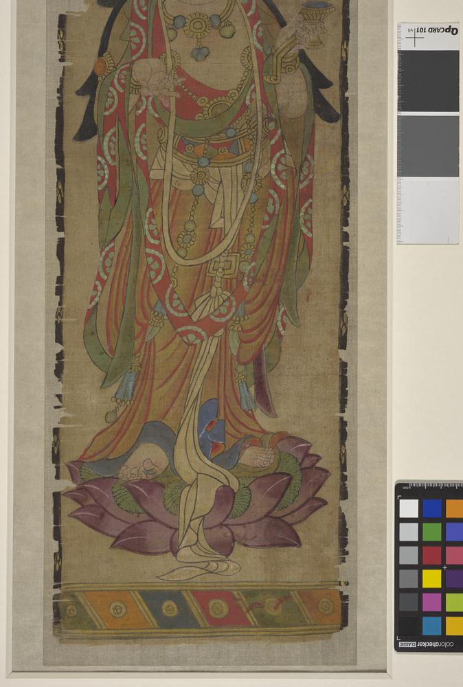 图片[4]-banner; painting; 幡(Chinese); 繪畫(Chinese) BM-1919-0101-0.125.+-China Archive